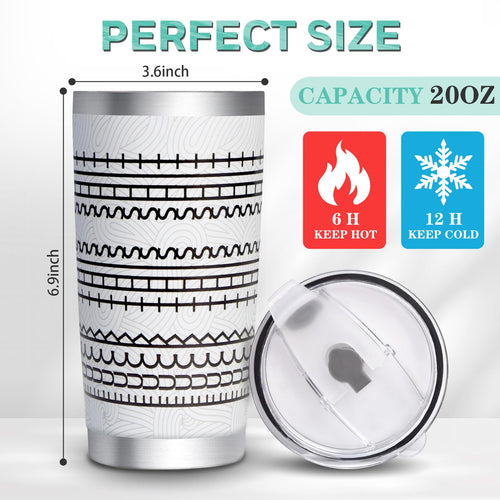 20oz Stainless Steel Travel Tumbler K965419