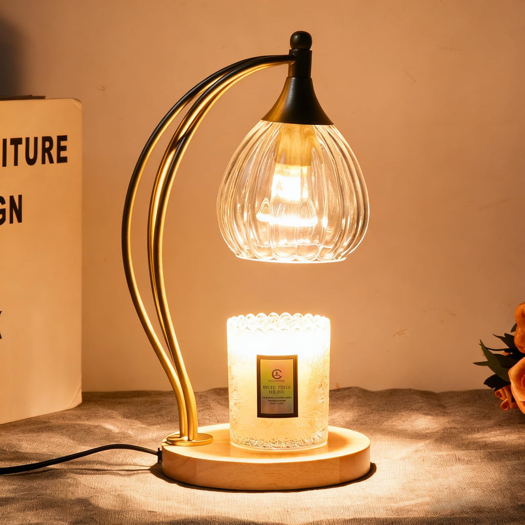 Dimmable Candle Warmer Lamp with Timer F773638