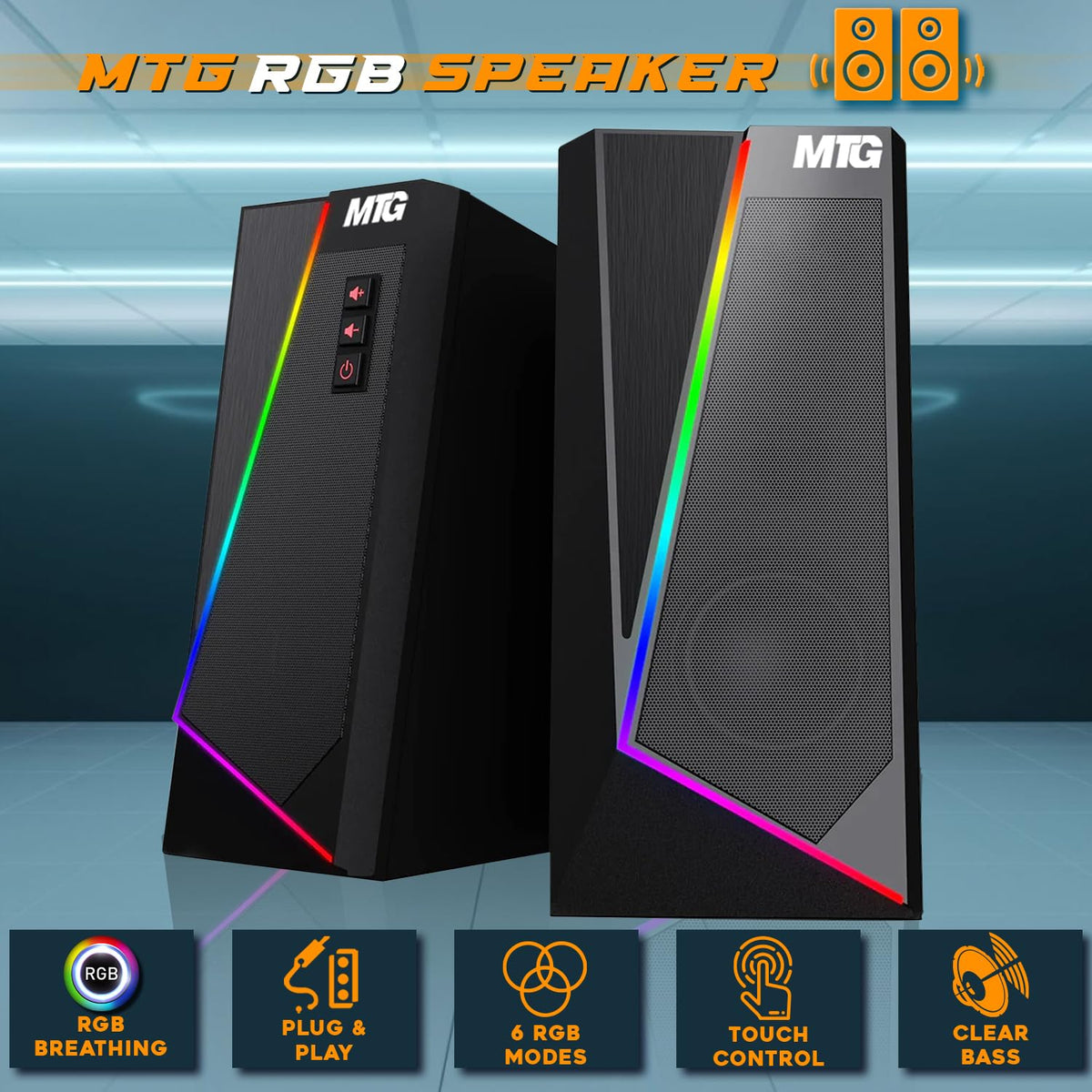 Gaming Tower PC, i5 8th Gen, 16GB RAM, 1TB Nvme A7366