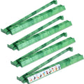 4 Pcs 18.7 Inch Acrylic Mahjong Tile Racks with Pushers S252