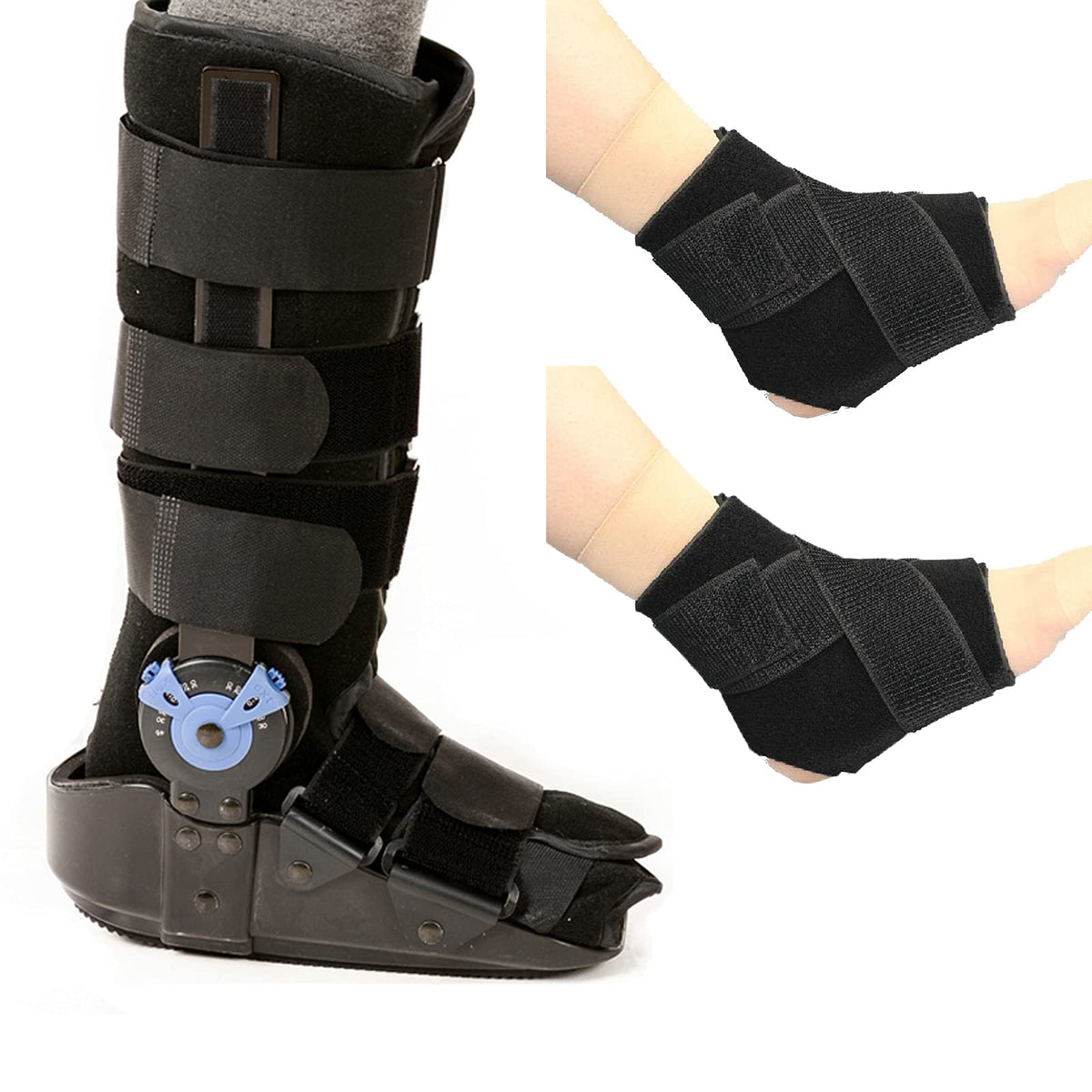 Walking Boot Ankle Support Non-Slip Foot Brace W541709