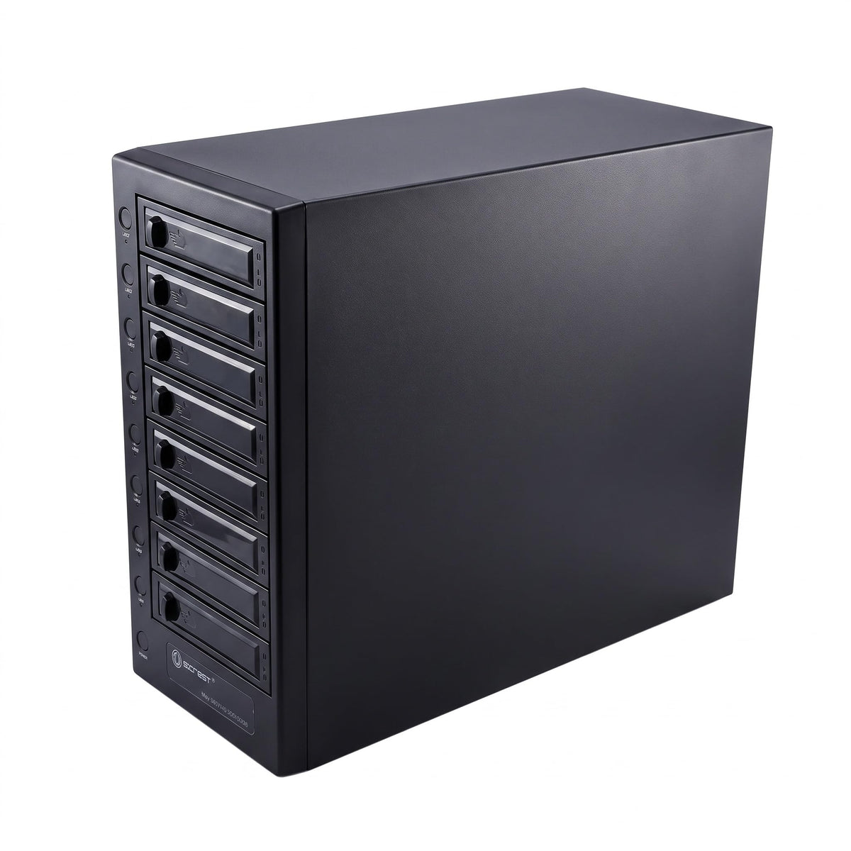 USB 4.0 40Gbps Type-C 8 Bay 2.5 Inch and 3.5 Inch SATA Hard Drive Enclosure F297