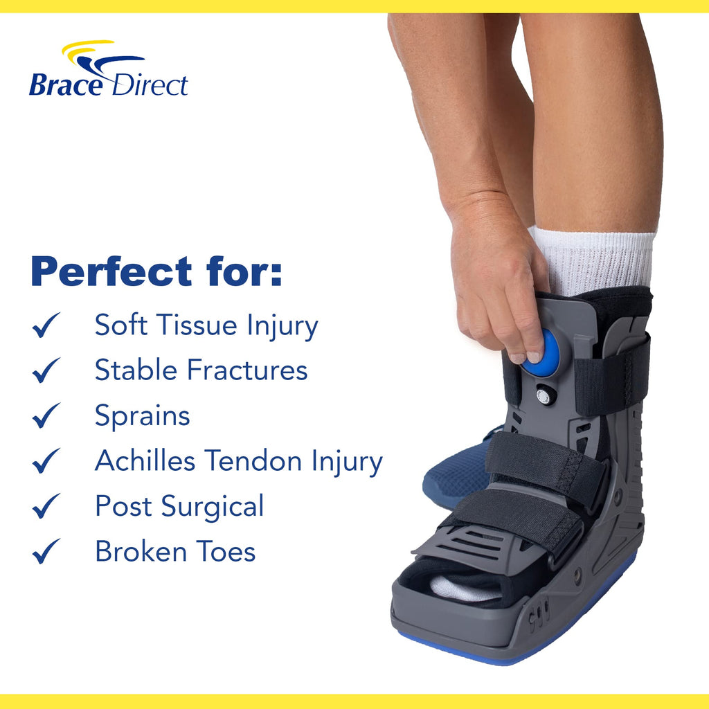 Lightweight Short Air Walking Boot with Toe Guard L3149