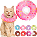 Soft Adjustable Cat Recovery Cone Collar Pink Small D306