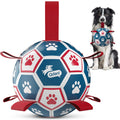 6 Inch Dog Soccer Ball with Straps Y55964