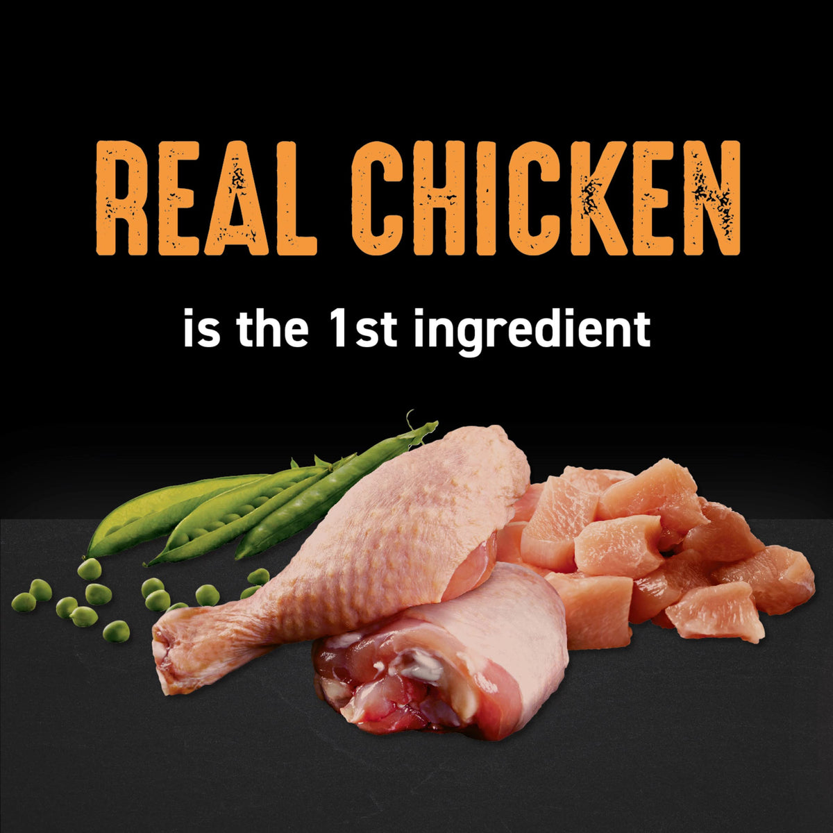 Grain Free High Protein Natural Dry Cat Food, Chicken, 4 lb O6974