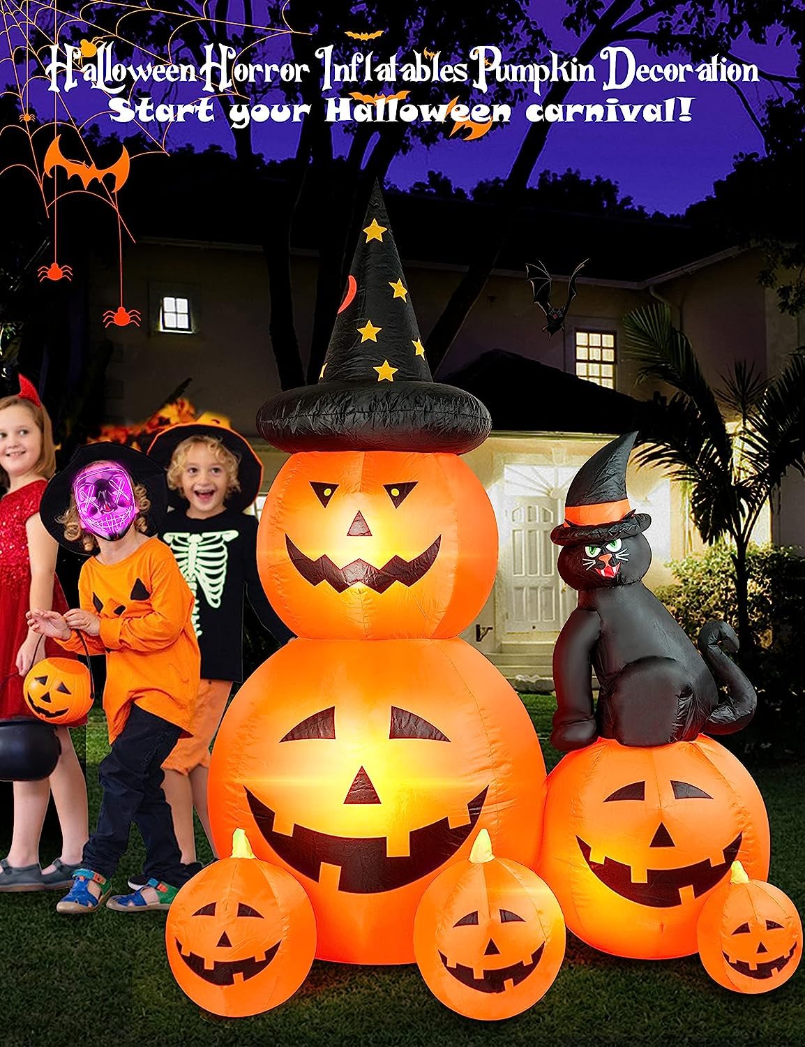 6 FT Halloween Inflatable Outdoor Decor D11940