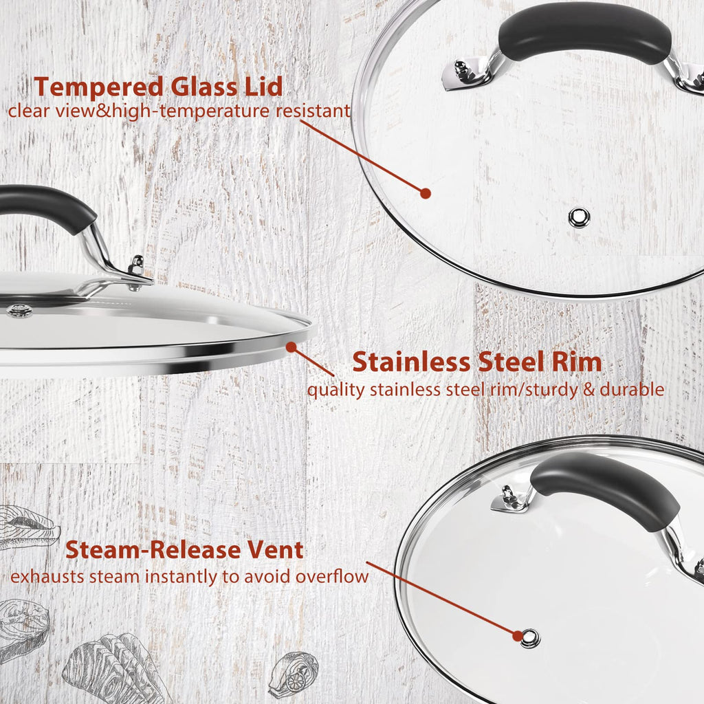 10.25 Inch Tempered Glass Lid G37977