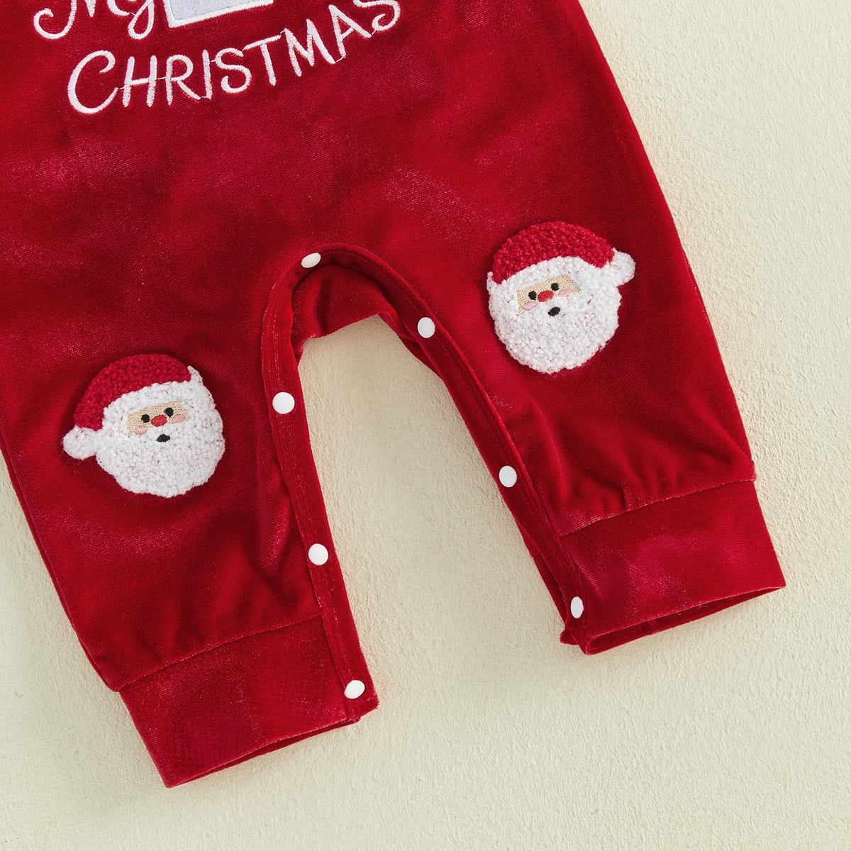 Christmas Baby Boy Outfit Romper Overalls Set Y923