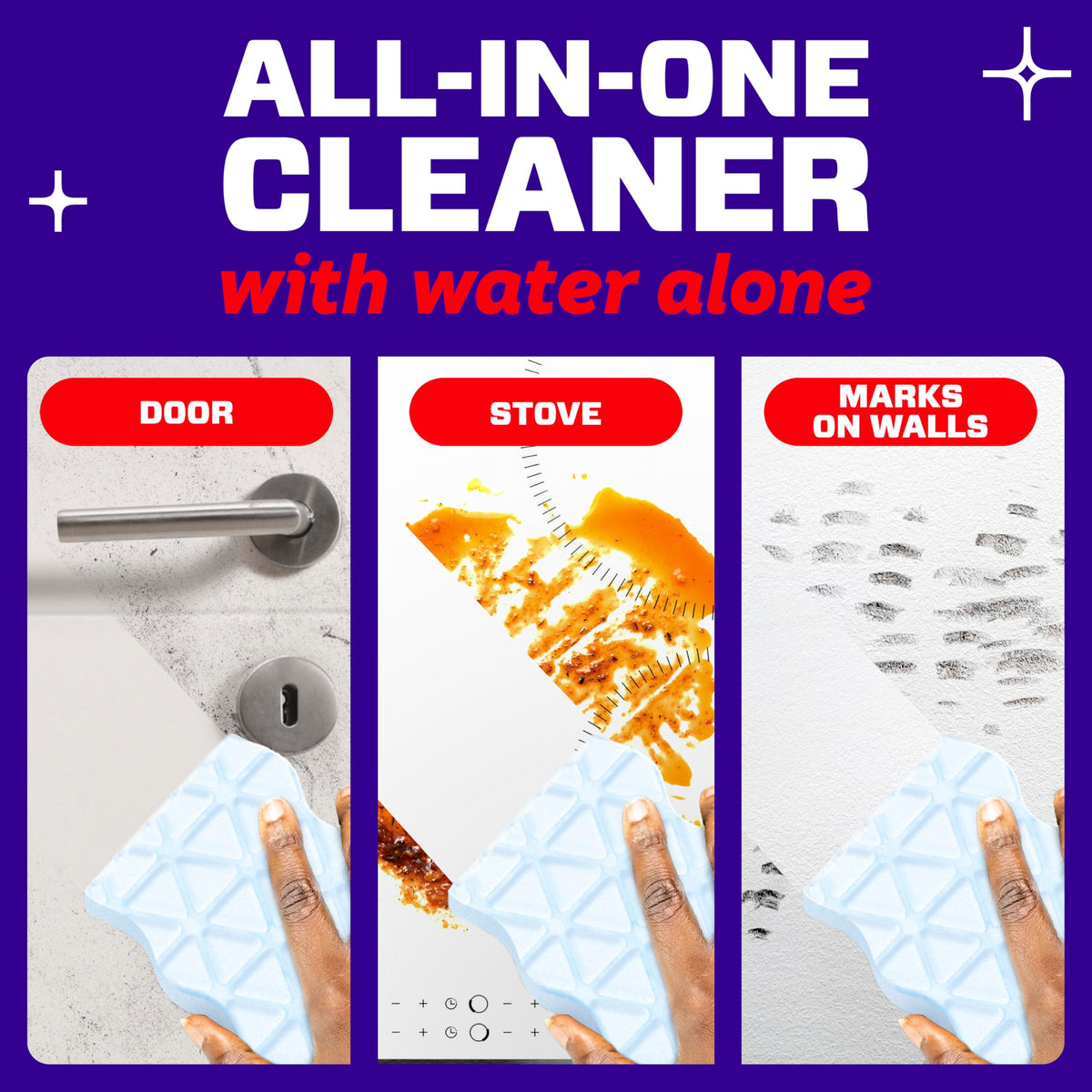 All Purpose Cleaner Melamine Pads 12ct E2422
