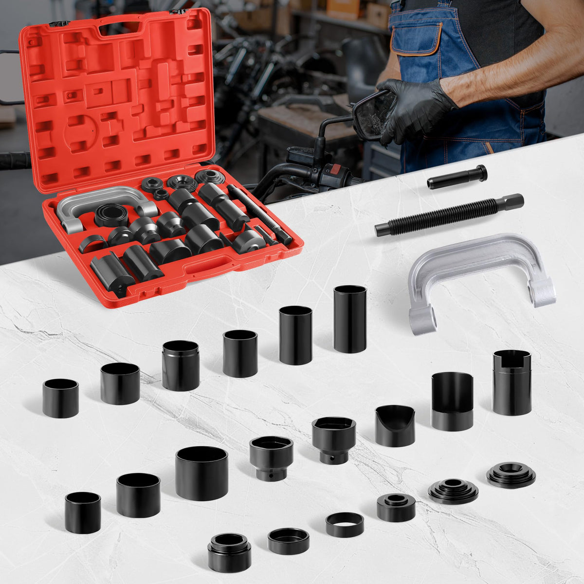 23PC Ball Joint Press Kit E320