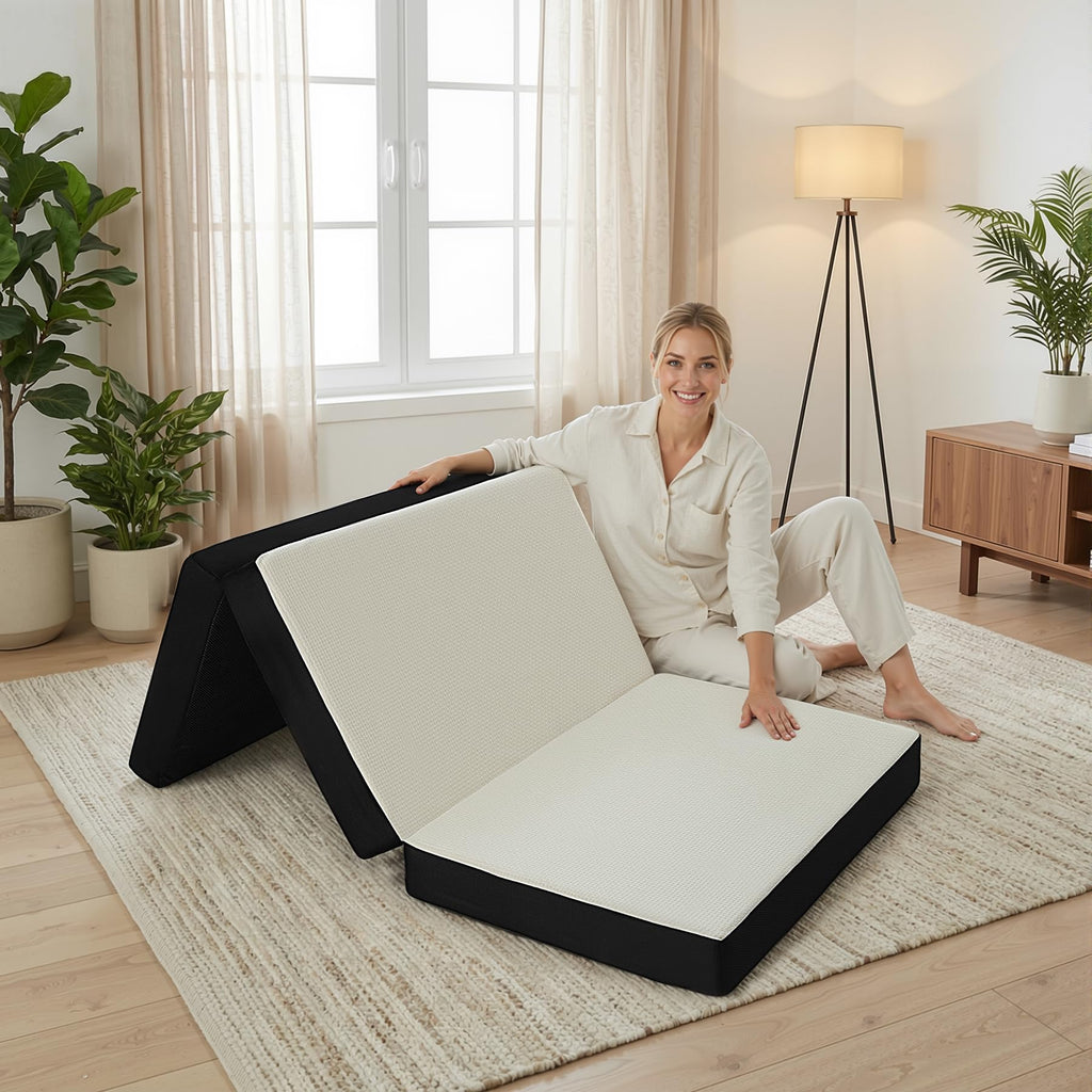 Foldable Twin Memory Foam Mattress P464293