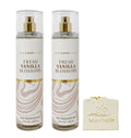 Fresh Vanilla Blossoms Fragrance Mist Pack of Two Y5524
