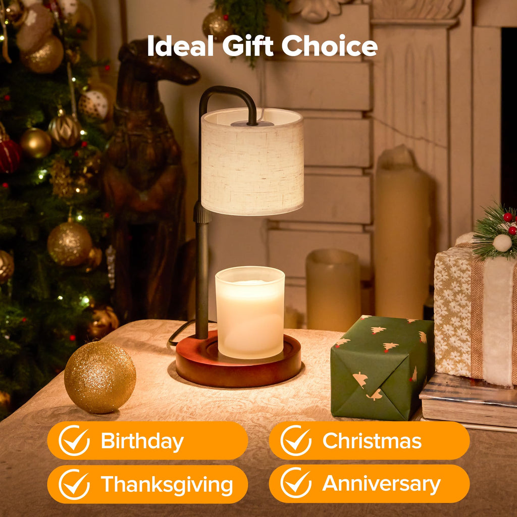 Dimmable Candle Warmer Lamp with Timer U137035