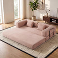 Pink Convertible Floor Sofa Bed D789
