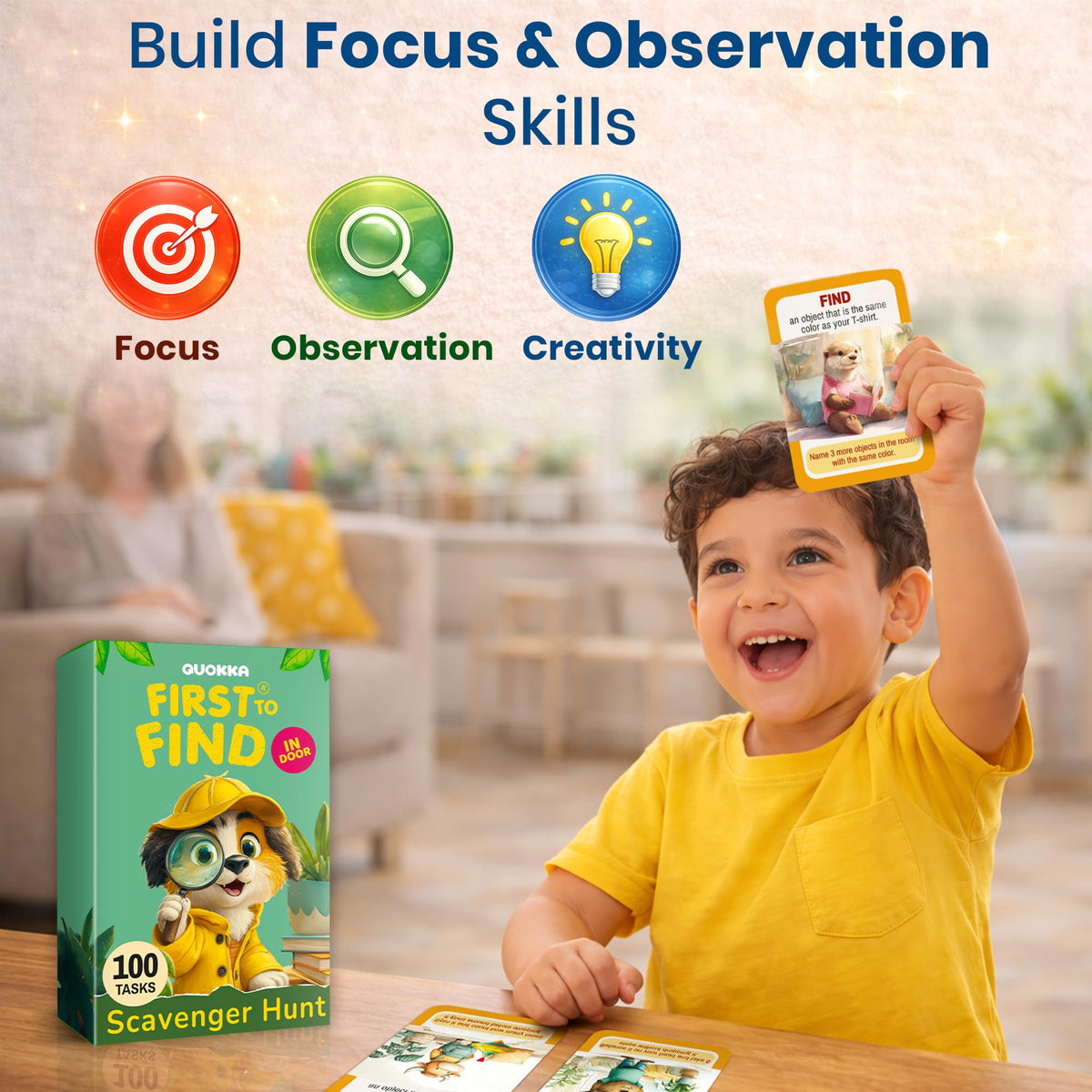 Scavenger Hunt Cards 100 Tasks O5061