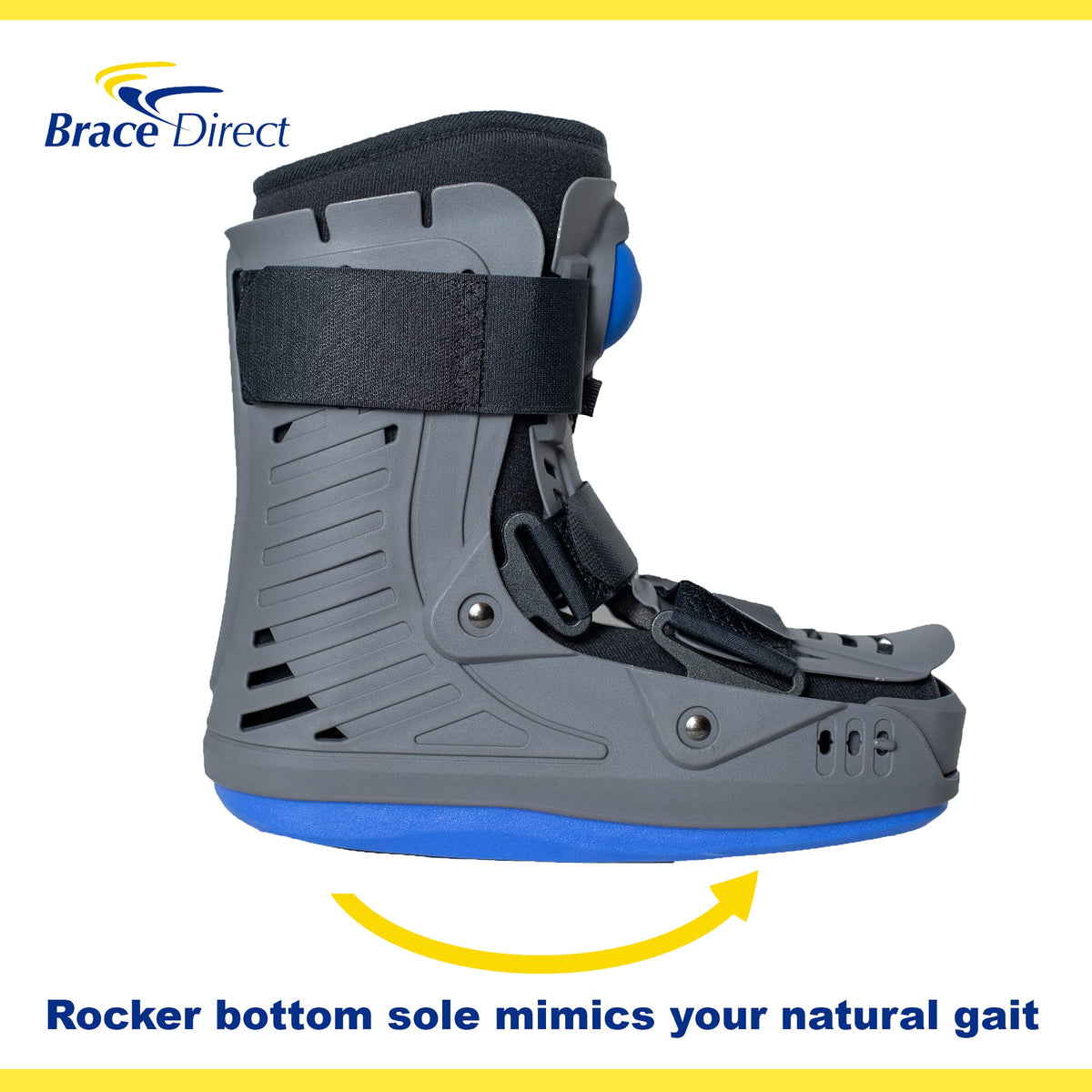 Lightweight Short Air Walking Boot with Toe Guard L3149