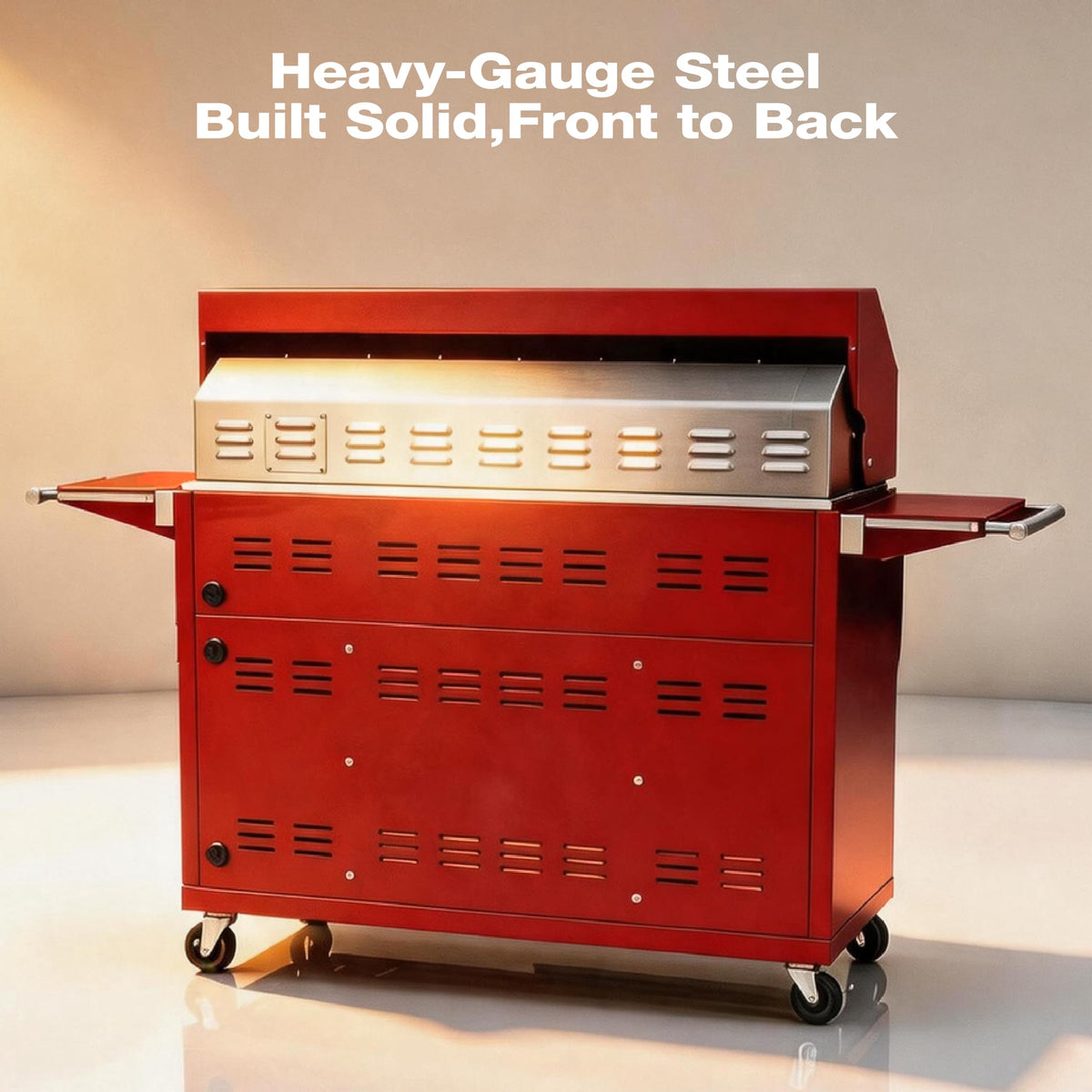 49" 304 Stainless Steel Gas Grill 4 Burner 99,000 BTU S9972