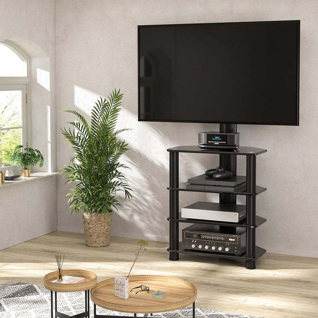 4-Tiers Swivel TV Stand for 32-70 inch TVs N8179