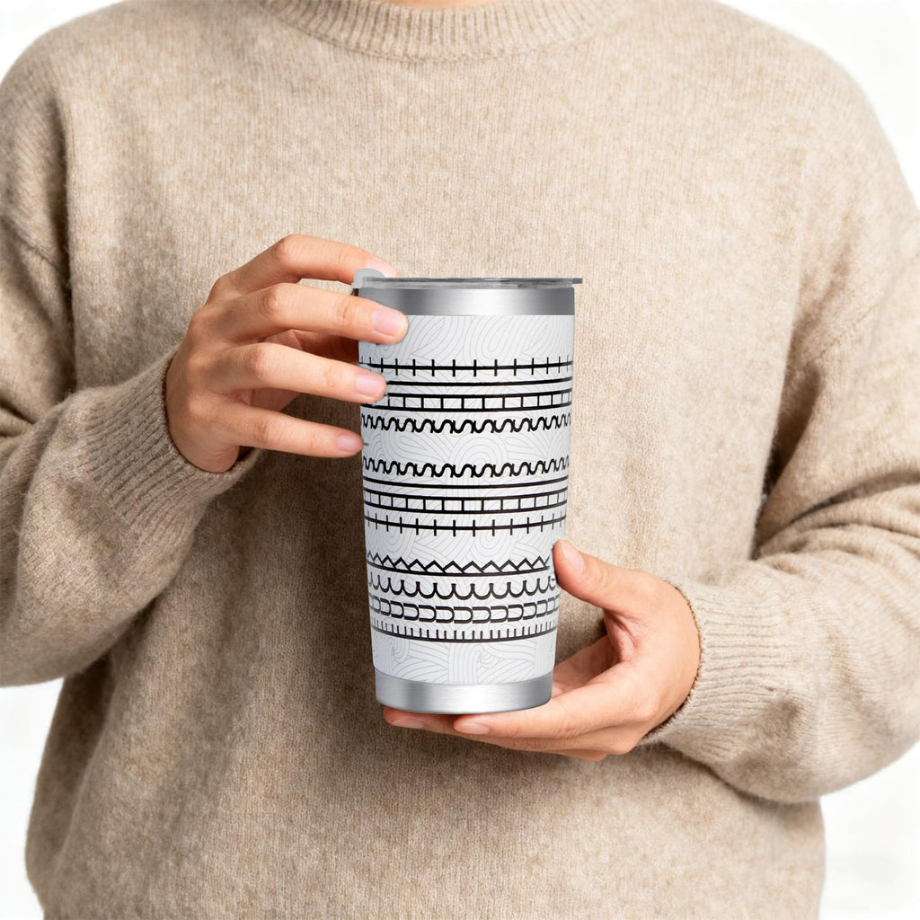 20oz Stainless Steel Travel Tumbler K965419