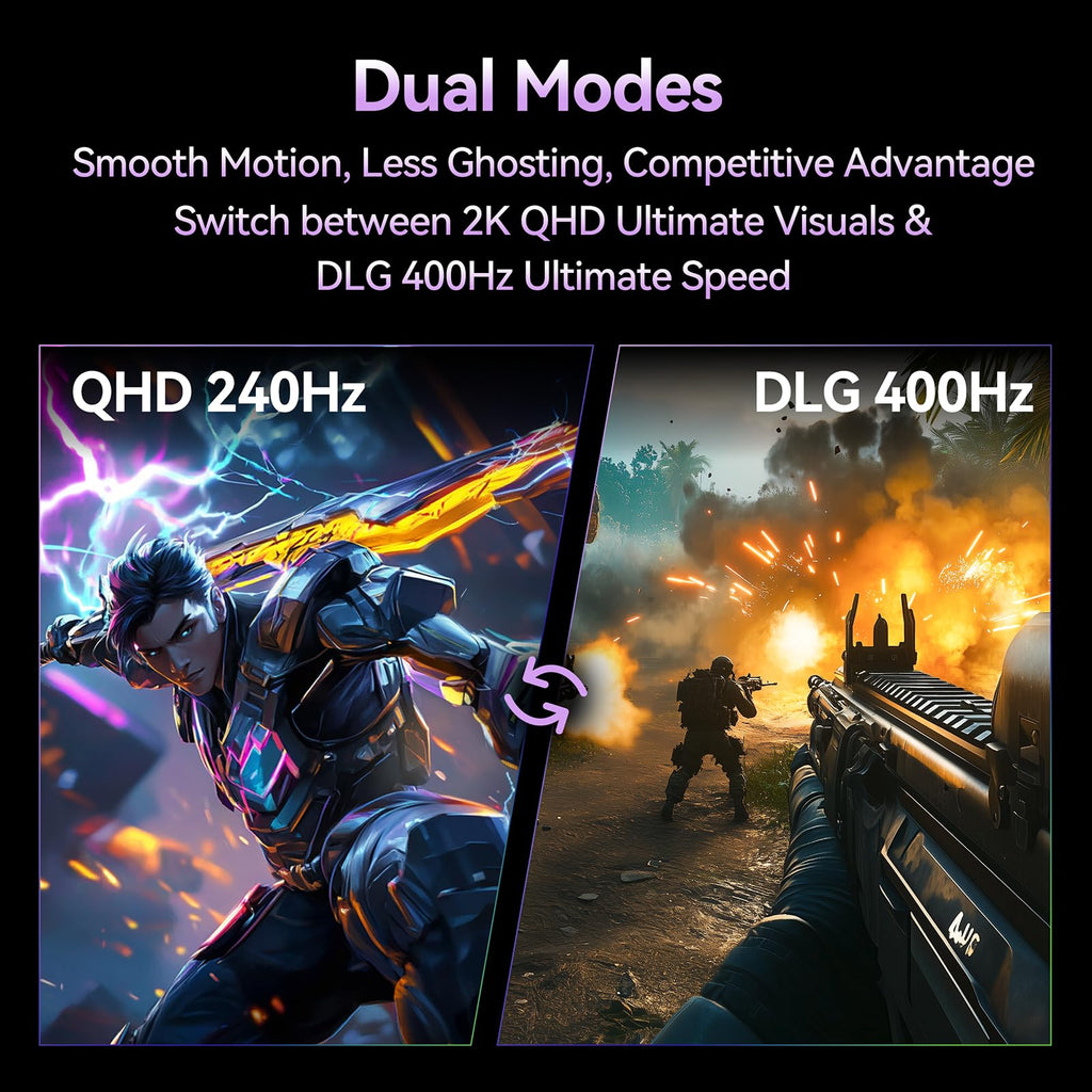 27" Curved QHD 240Hz Fast-VA 1ms Gaming Monitor D371