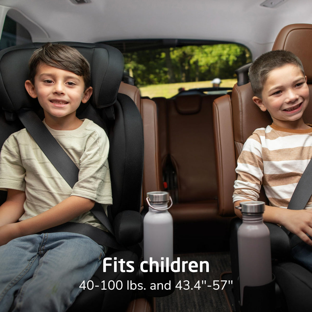 High-Back Backless Booster Car Seat S9272