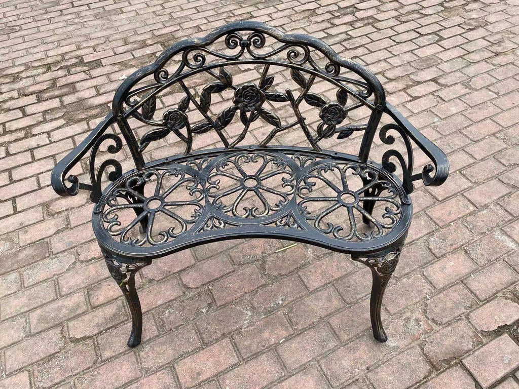 Cast Aluminum Patio Bench F755