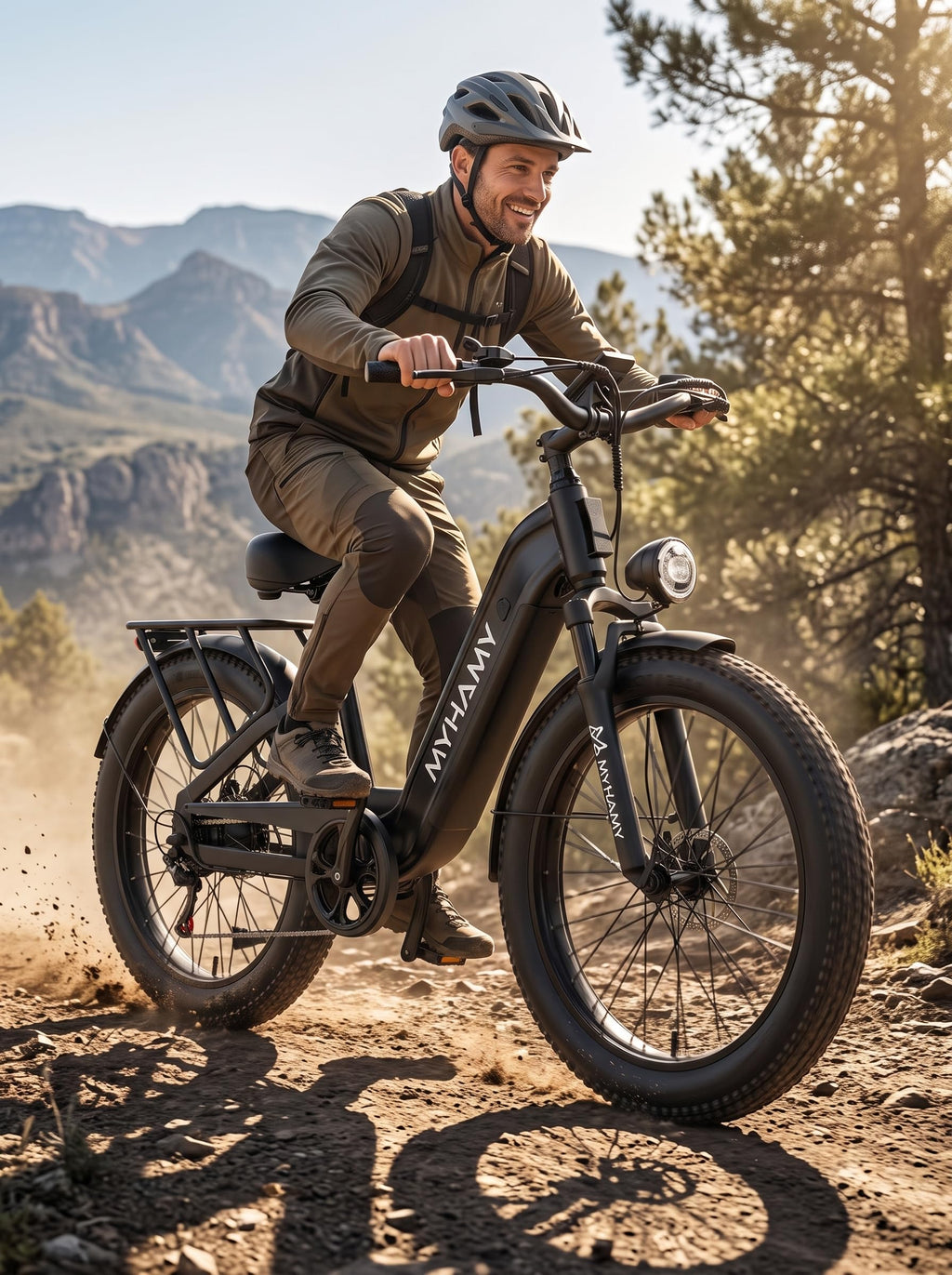 2000W Electric Bike 24 Fat Tire 48V 18Ah Step-Thru Z483