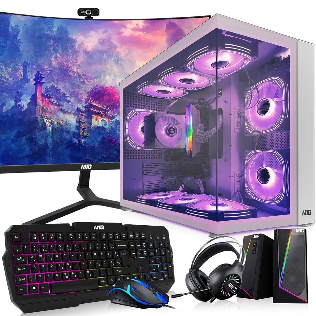Gaming Tower PC, i5 8th Gen, 16GB RAM, 1TB Nvme A7366