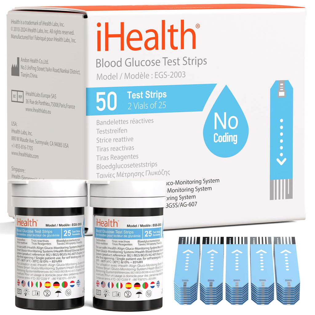 Blood Glucose Test Strips, 50 Count Z7831
