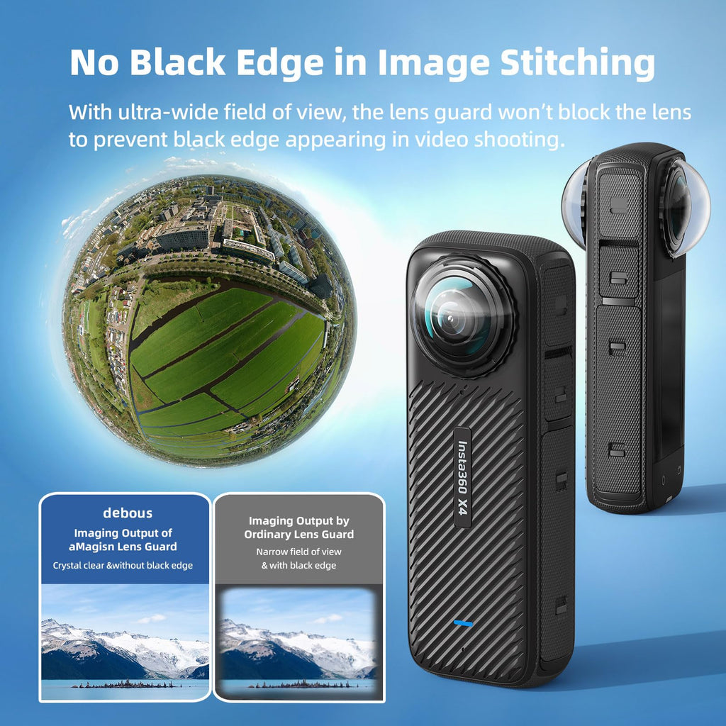 Aluminum Frame Cage Case Bag Glass Lens Guard Set Screen Protector O4569