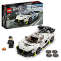 Racing Sports Car Toy with Driver Minifigure H438