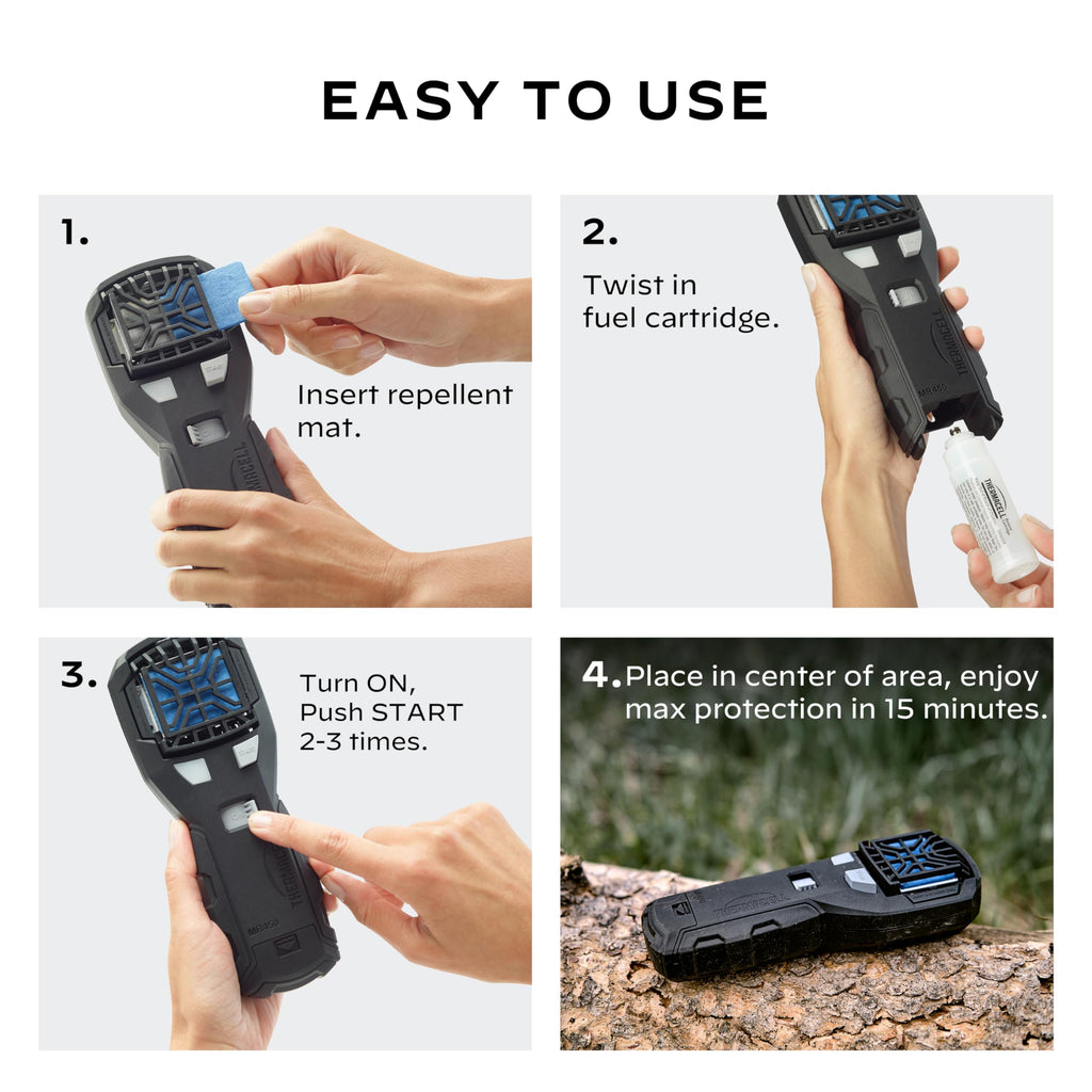 Portable Mosquito Repeller with 12-Hour Refill J379384