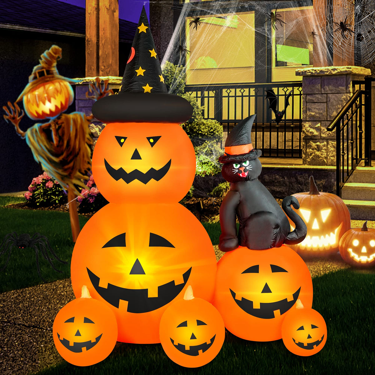 6 FT Halloween Inflatable Outdoor Decor D11940