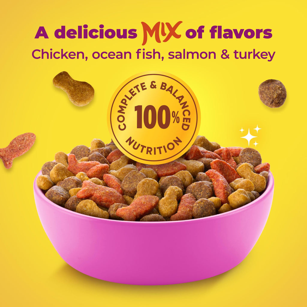 Dry Cat Food for Kittens, 4 Bags M22401