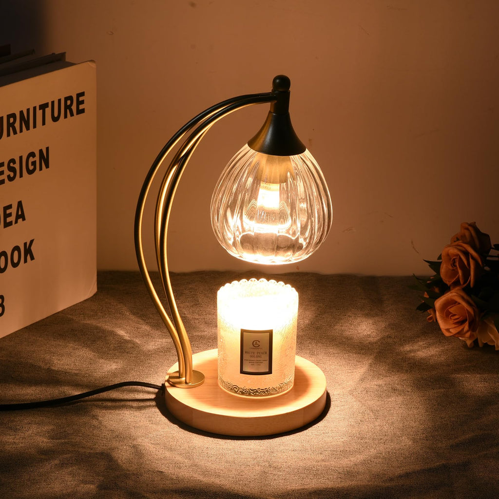 Dimmable Candle Warmer Lamp with Timer F773638