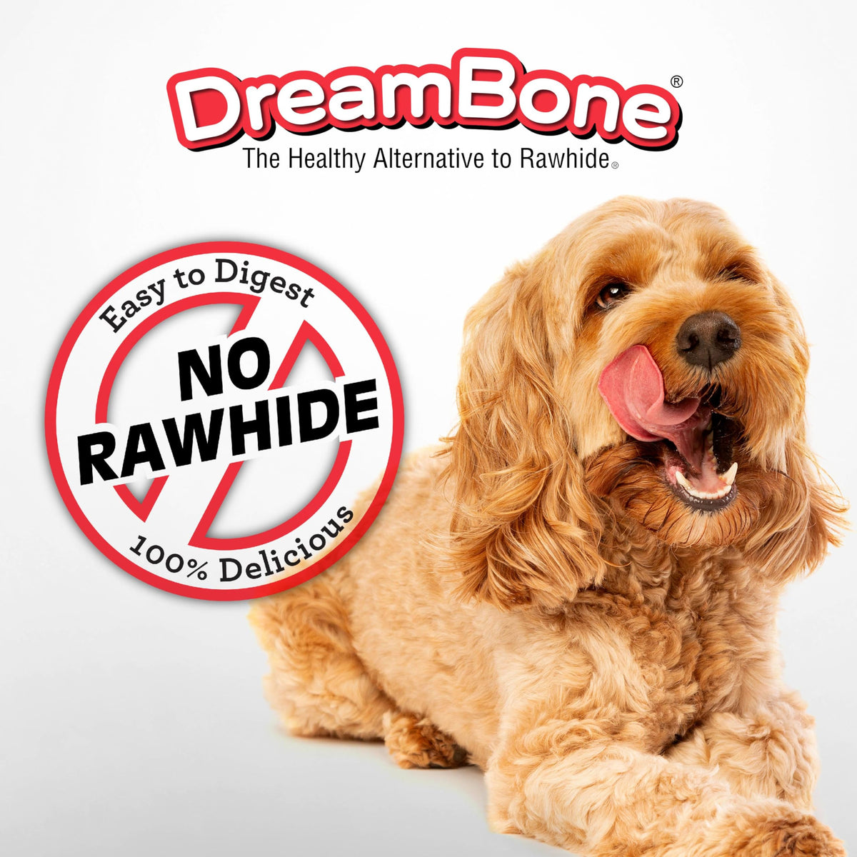 Rawhide-Free Dog Treats with Real Protein, 25 Count M42277