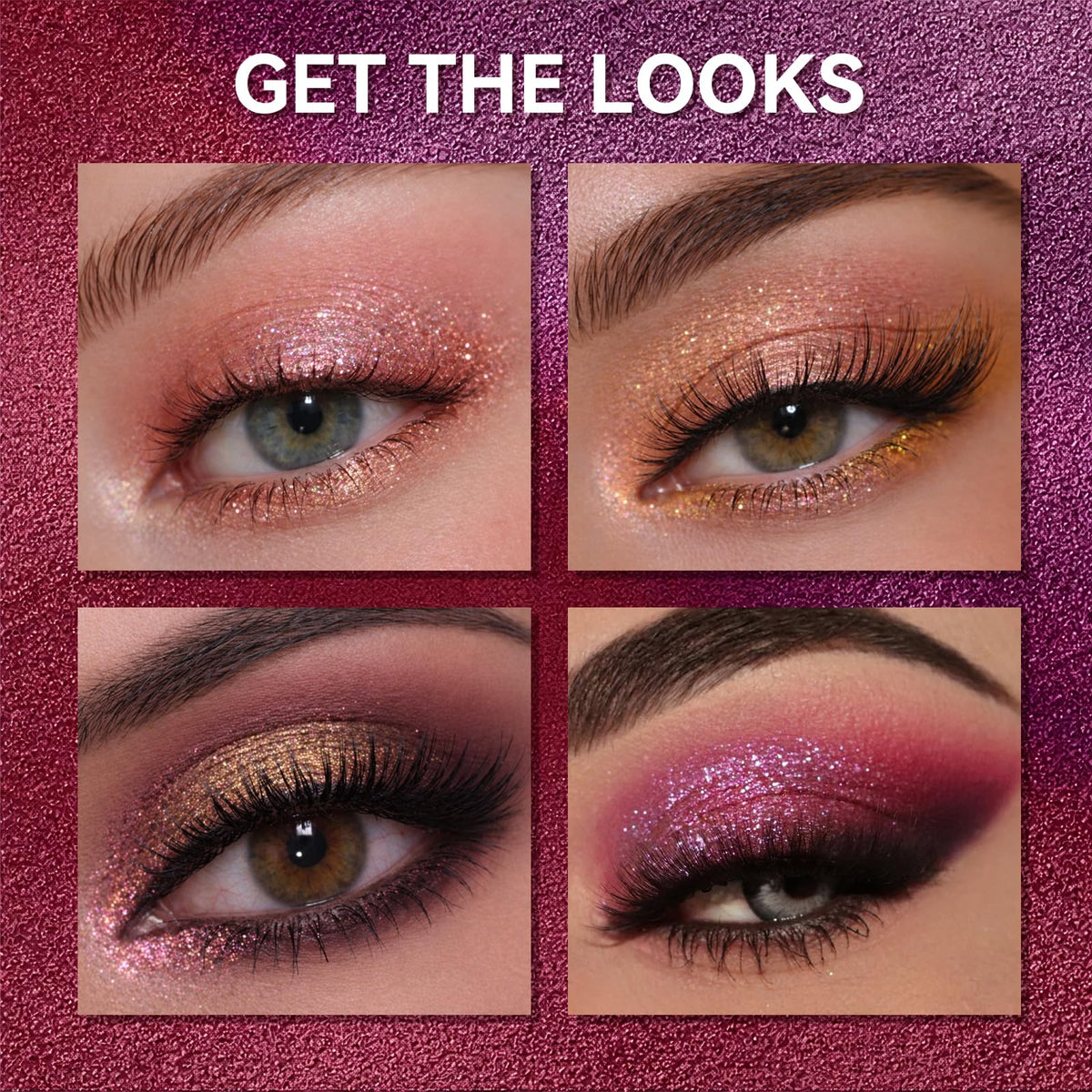 18 Colors Shimmer Matte Glitter Eyeshadow Palette N199129