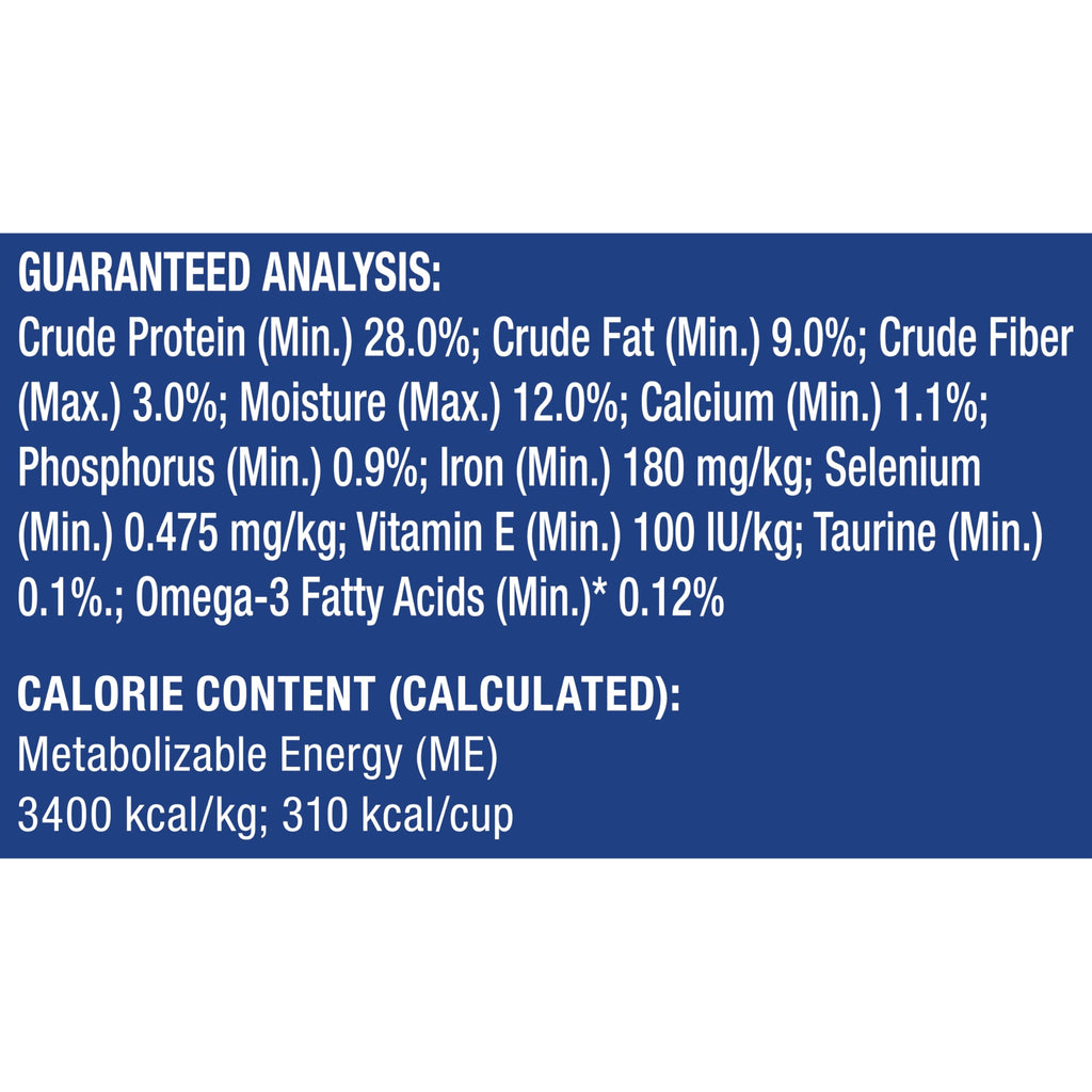 Chicken Beef Salmon Dry Cat Food 3.15 lb. Bag A371511