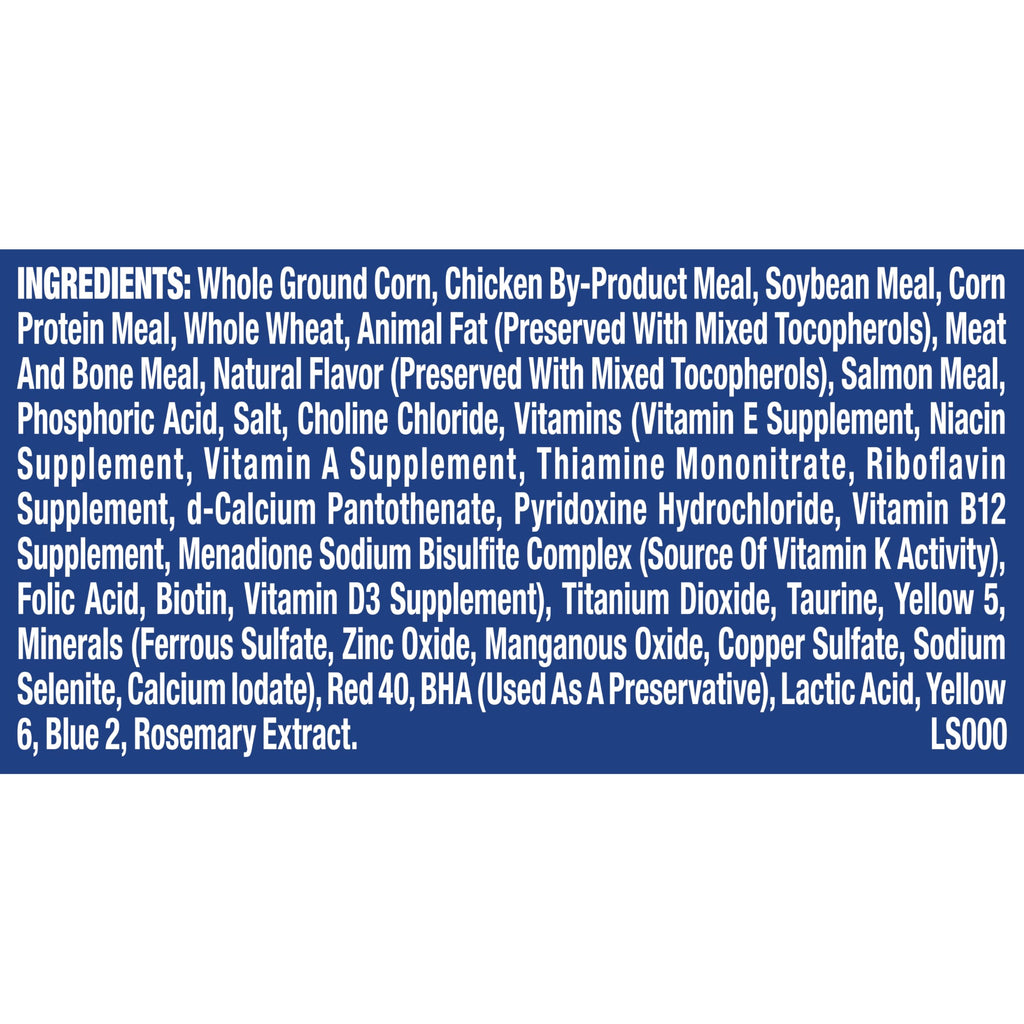 Chicken Beef Salmon Dry Cat Food 3.15 lb. Bag A371511