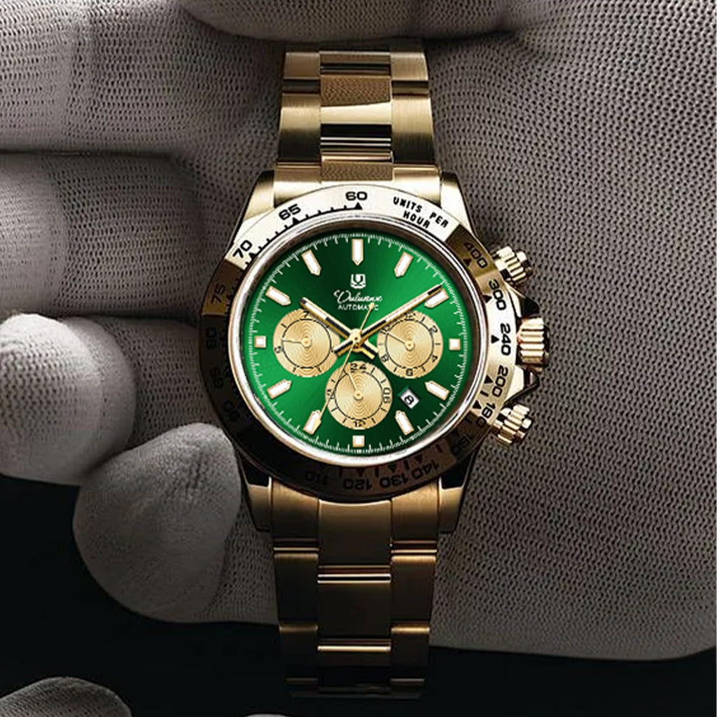 Men's Automatic Stainless Steel Mechanical Watch F5091