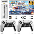 Wireless Retro Gaming Console Stick, 23 Built-In Emulators, 20,000+ Games, 4K HDMI Output, Dual 2.4G Wireless Controllers, 64GB O871932