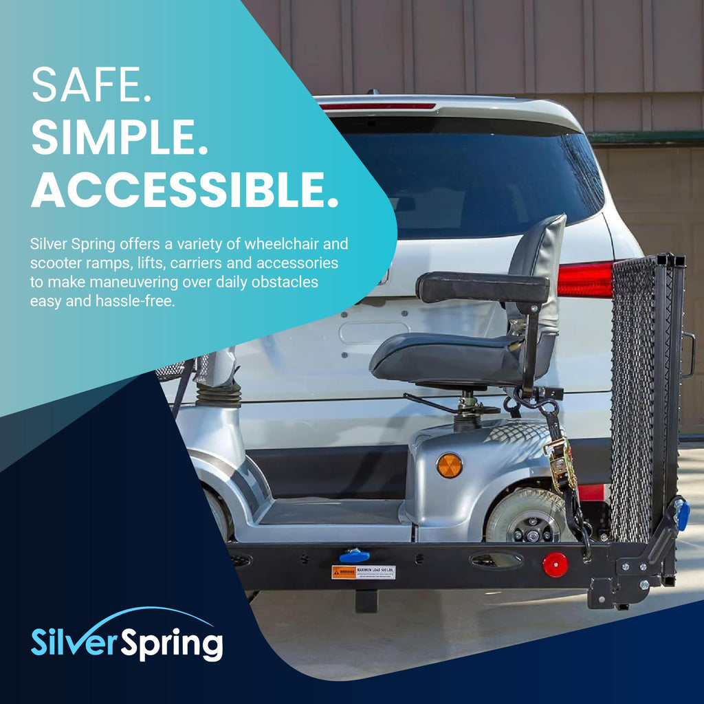 Folding Steel Wheelchair Scooter Carrier B867146