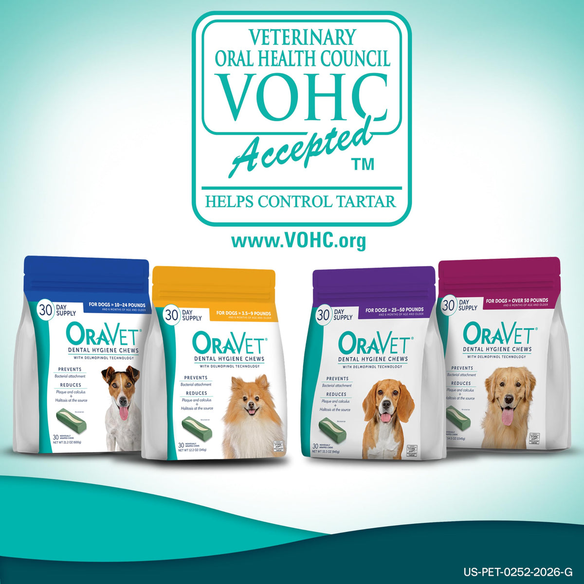 Dental Hygiene Chews for Dogs L8022