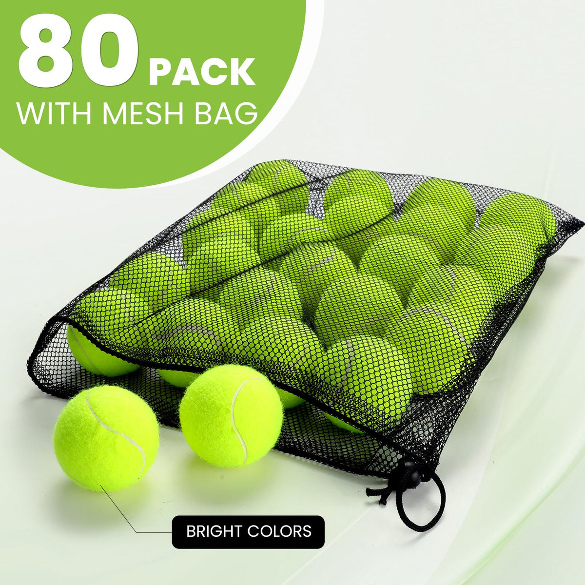 Tennis Ball 6/12/24/36/40/80 Pack Training Balls N460
