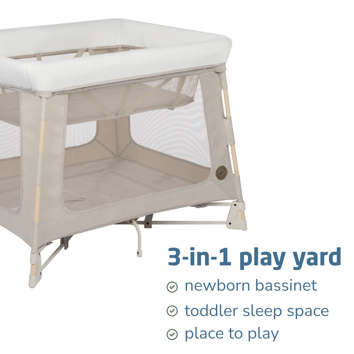 Baby Playard with Bassinet and Mat D487