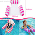 2 Pack Inflatable Pool Floats Chair Bed Hammock C4661