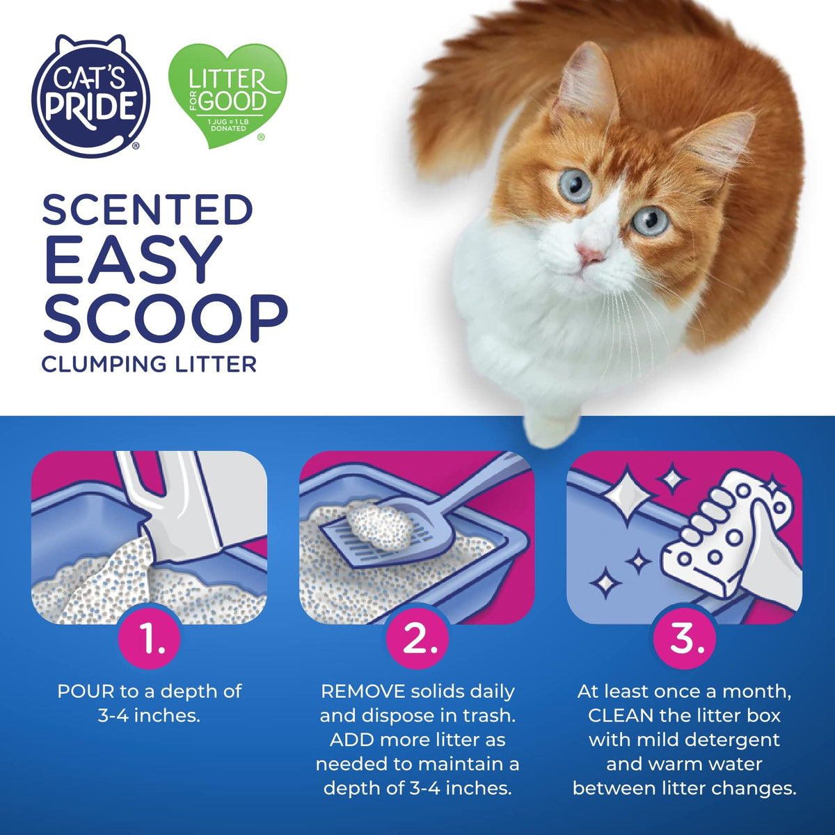 Scented Clumping Cat Litter 10lb N16089