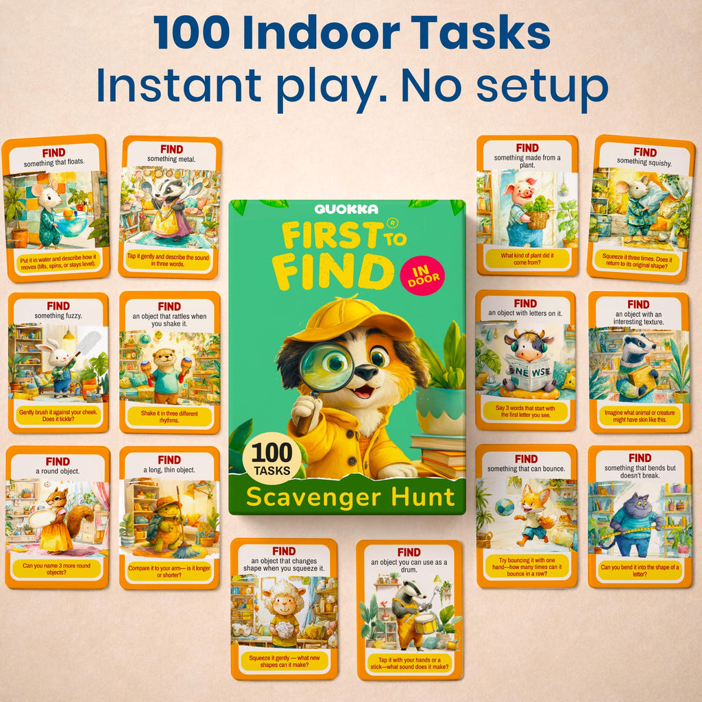 Scavenger Hunt Cards 100 Tasks O5061