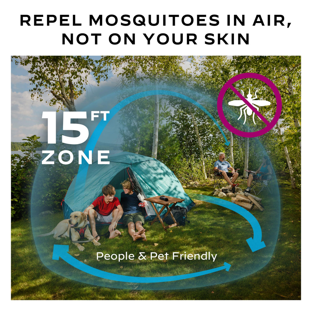 Portable Mosquito Repeller with 12-Hour Refill J379384